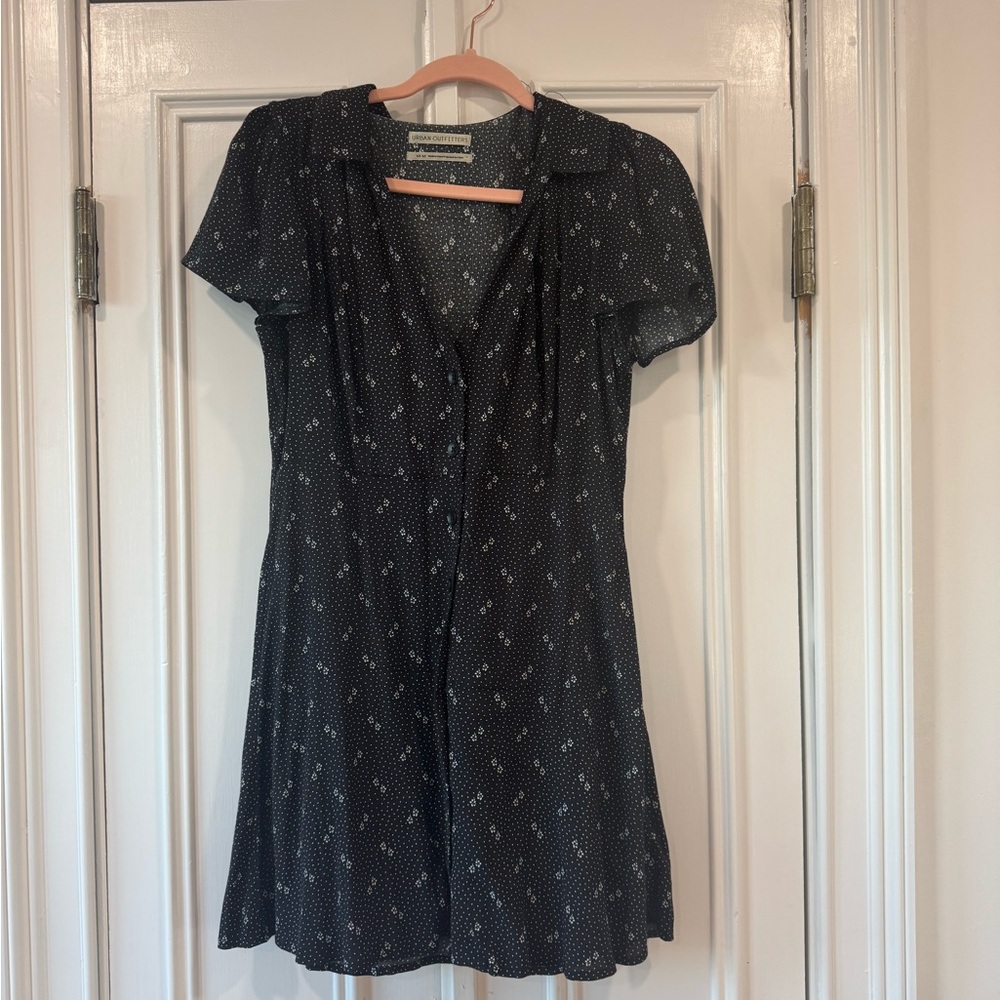 Urban Outfitters Black and White Mini Dress